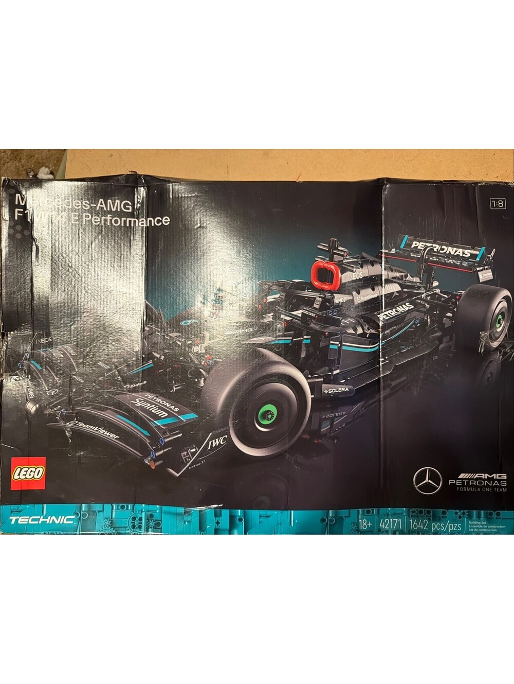 LEGO Technic Mercedes-AMG F1 W14 E Ferrari F1-75 42171 Damaged Box Sealed Conten